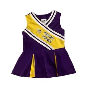 NFL MN Vikings Kids Cheerleading Dress